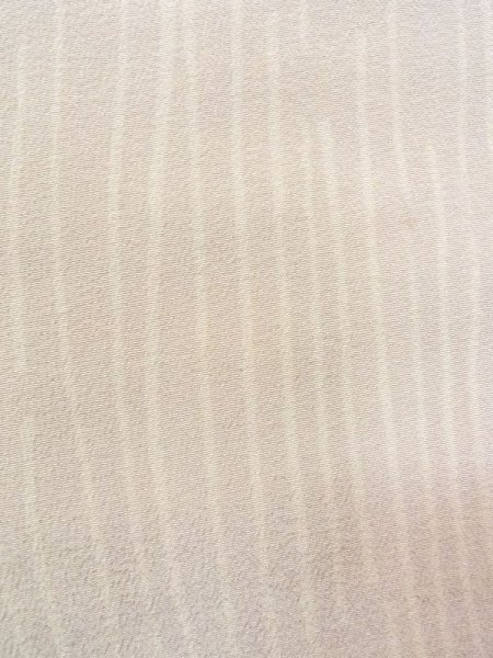 画像3: N0624B 端切れ 女性用着物 シルク(正絹)   アイボリー 線 【中古】 【USED】 【リサイクル】 ★★☆☆☆ (3)