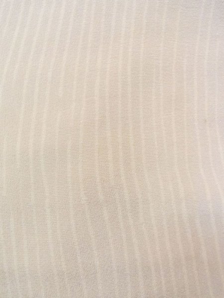 画像5: N0624B 端切れ 女性用着物 シルク(正絹)   アイボリー 線 【中古】 【USED】 【リサイクル】 ★★☆☆☆ (5)