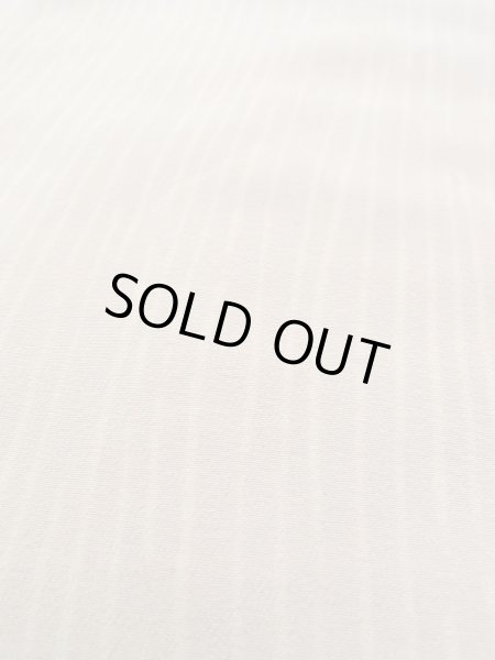 画像6: N0624B 端切れ 女性用着物 シルク（正絹）   アイボリー 線 【中古】 【USED】 【リサイクル】 ★★☆☆☆ (6)