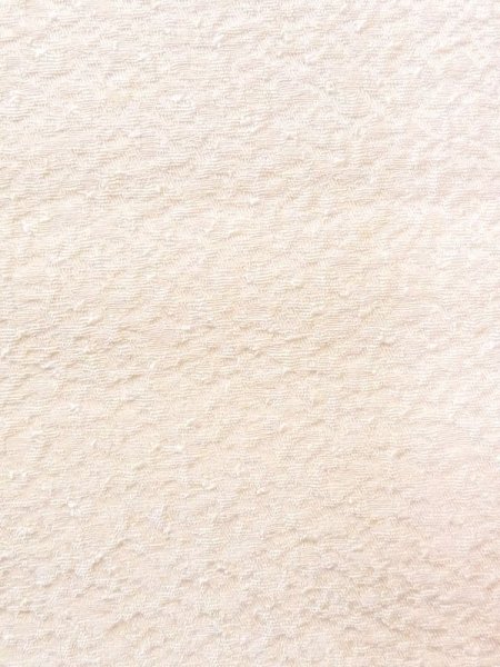 画像4: N0624H 端切れ 女性用着物 シルク(正絹)   アイボリー  【中古】 【USED】 【リサイクル】 ★★☆☆☆ (4)