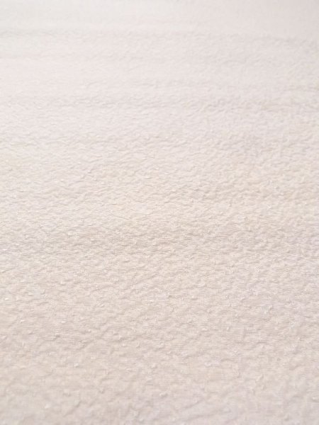 画像7: N0624H 端切れ 女性用着物 シルク(正絹)   アイボリー  【中古】 【USED】 【リサイクル】 ★★☆☆☆ (7)