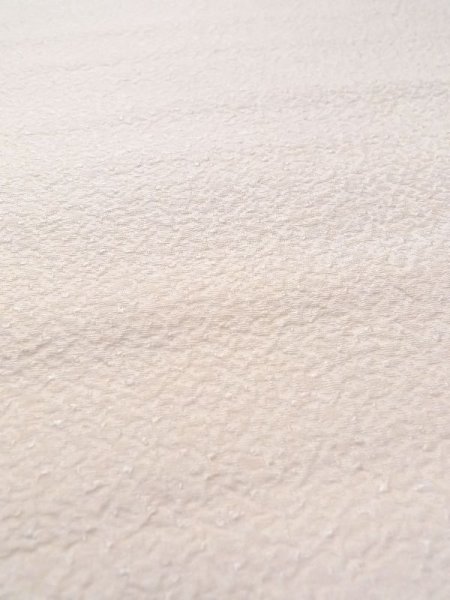 画像8: N0624H 端切れ 女性用着物 シルク(正絹)   アイボリー  【中古】 【USED】 【リサイクル】 ★★☆☆☆ (8)