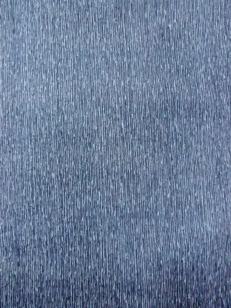 画像2: N0624M 端切れ 女性用着物 綿  灰色がかった 水色 線 【中古】 【USED】 【リサイクル】 ★★★★☆ (2)