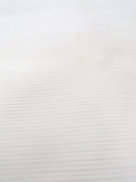 画像7: N0624T 端切れ 女性用着物 シルク(正絹)   オフ ホワイト  【中古】 【USED】 【リサイクル】 ★☆☆☆☆ (7)