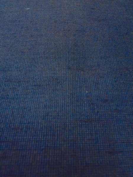 画像8: N0624Z 端切れ 女性用着物 混   紺  【中古】 【USED】 【リサイクル】 ★★★☆☆ (8)