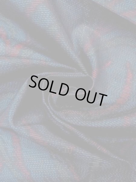 画像10: N0625B 端切れ 女性用着物 シルク(正絹)   藍 葉 【中古】 【USED】 【リサイクル】 ★★★☆☆ (10)