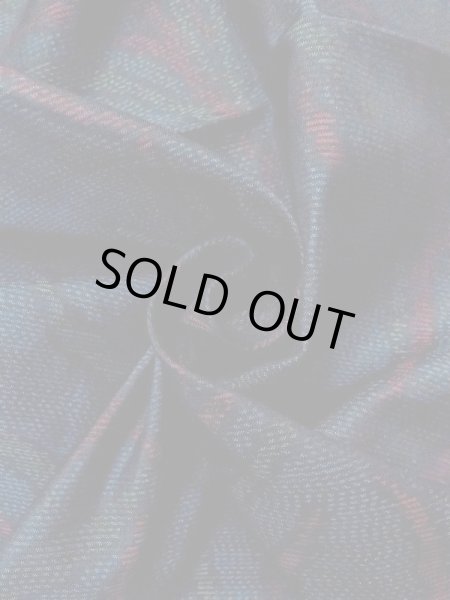 画像11: N0625B 端切れ 女性用着物 シルク(正絹)   藍 葉 【中古】 【USED】 【リサイクル】 ★★★☆☆ (11)