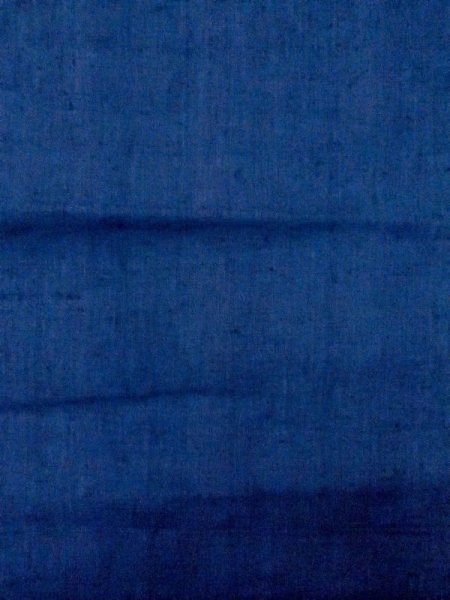 画像3: N0625D 端切れ 女性用着物 綿   藍  【中古】 【USED】 【リサイクル】 ★★★★☆ (3)