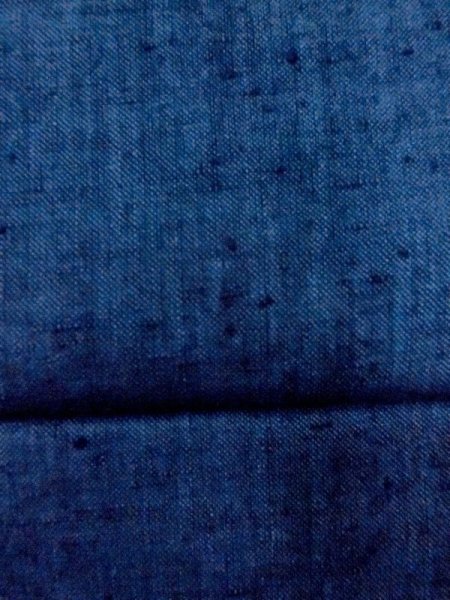 画像6: N0625D 端切れ 女性用着物 綿   藍  【中古】 【USED】 【リサイクル】 ★★★★☆ (6)