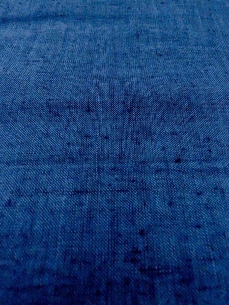画像8: N0625D 端切れ 女性用着物 綿   藍  【中古】 【USED】 【リサイクル】 ★★★★☆ (8)
