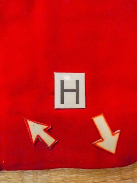 画像21: N0629C  女性用 女の子  シルク(正絹)   赤色, 雲 【中古】 【USED】 【リサイクル】 ★★☆☆☆ (21)