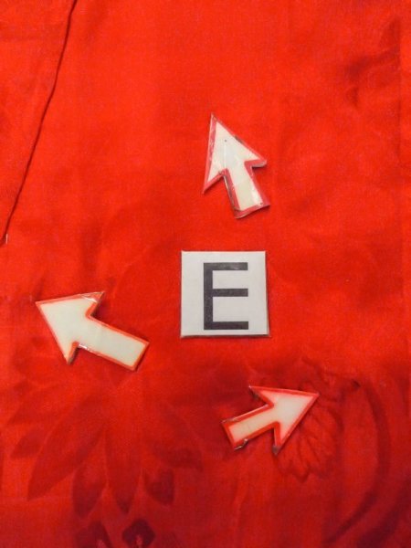 画像18: N0629D  女性用 女の子  シルク(正絹)   赤色,  【中古】 【USED】 【リサイクル】 ★★☆☆☆ (18)