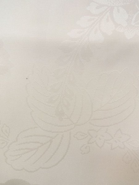 画像7: N0629H  女性用 女の子 半衿付き シルク(正絹)   白,  【中古】 【USED】 【リサイクル】 ★★☆☆☆ (7)