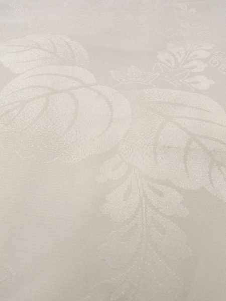 画像9: N0629H  女性用 女の子 半衿付き シルク(正絹)   白,  【中古】 【USED】 【リサイクル】 ★★☆☆☆ (9)