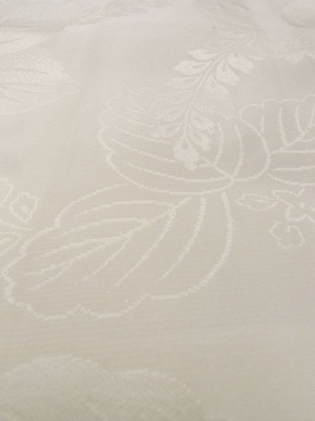 画像10: N0629H  女性用 女の子 半衿付き シルク(正絹)   白,  【中古】 【USED】 【リサイクル】 ★★☆☆☆ (10)