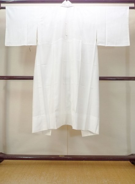 画像2: N0629I  女性用 襦袢  化繊   白,  【中古】 【USED】 【リサイクル】 ★★☆☆☆ (2)