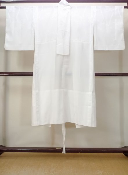 画像2: N0629L  女性用 襦袢  化繊   白,  【中古】 【USED】 【リサイクル】 ★★★☆☆ (2)