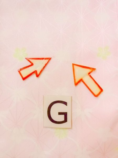 画像20: N0629N  女性用 襦袢  化繊  淡い 桃色, 花 【中古】 【USED】 【リサイクル】 ★★☆☆☆ (20)