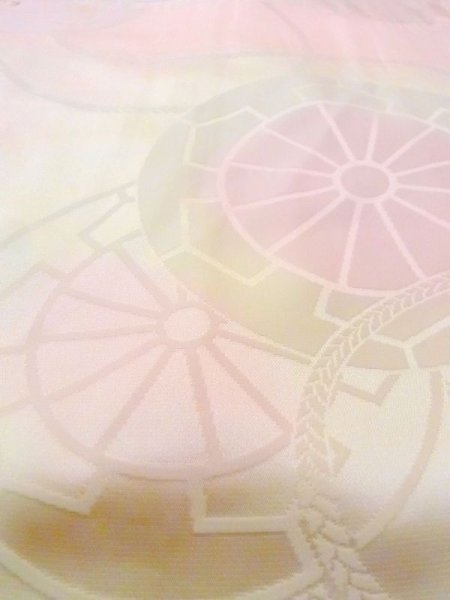 画像8: N0629S  女性用 襦袢  シルク（正絹）  淡い 桃色,  【中古】 【USED】 【リサイクル】 ★★☆☆☆ (8)