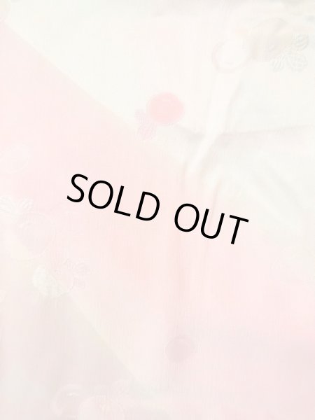 画像4: N0629T  女性用 襦袢  シルク（正絹）  淡い 桃色,  【中古】 【USED】 【リサイクル】 ★★★☆☆ (4)