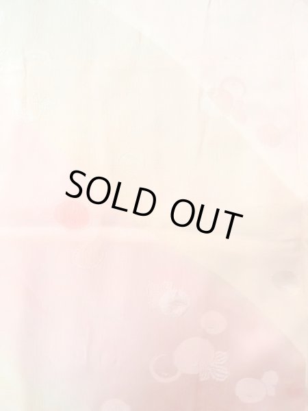 画像5: N0629T  女性用 襦袢  シルク（正絹）  淡い 桃色,  【中古】 【USED】 【リサイクル】 ★★★☆☆ (5)