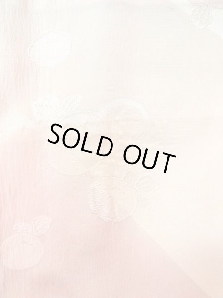 画像6: N0629T  女性用 襦袢  シルク（正絹）  淡い 桃色,  【中古】 【USED】 【リサイクル】 ★★★☆☆ (6)