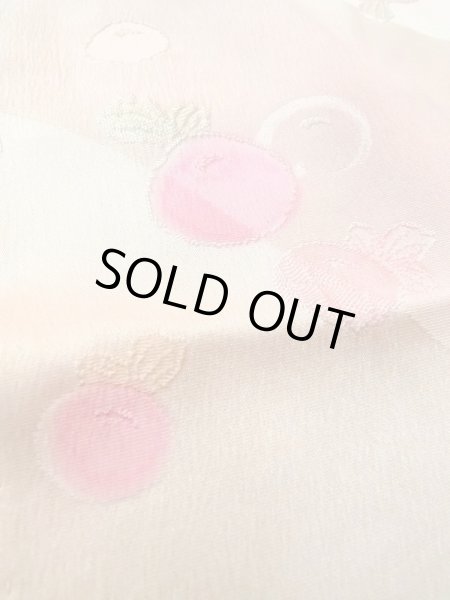 画像9: N0629T  女性用 襦袢  シルク（正絹）  淡い 桃色,  【中古】 【USED】 【リサイクル】 ★★★☆☆ (9)