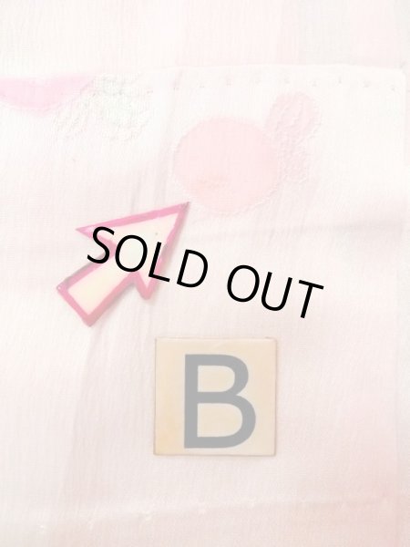 画像15: N0629T  女性用 襦袢  シルク（正絹）  淡い 桃色,  【中古】 【USED】 【リサイクル】 ★★★☆☆ (15)