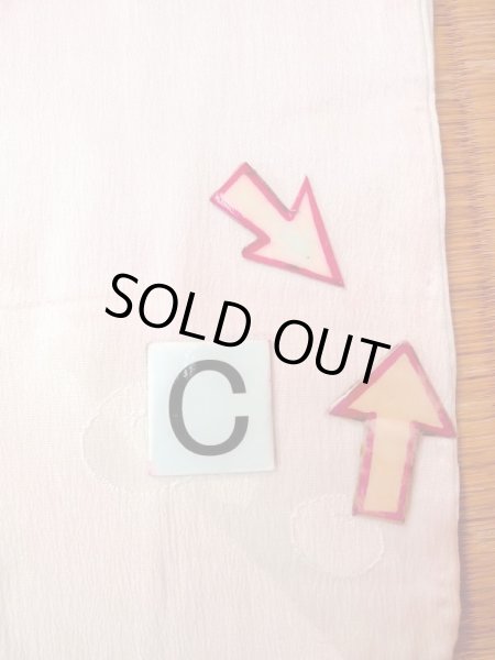 画像16: N0629T  女性用 襦袢  シルク（正絹）  淡い 桃色,  【中古】 【USED】 【リサイクル】 ★★★☆☆ (16)