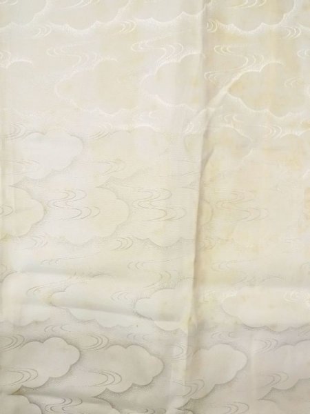 画像4: N0629V  女性用 襦袢  化繊   アイボリー,  【中古】 【USED】 【リサイクル】 ★☆☆☆☆ (4)