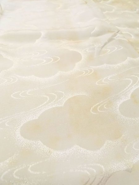 画像10: N0629V  女性用 襦袢  化繊   アイボリー,  【中古】 【USED】 【リサイクル】 ★☆☆☆☆ (10)