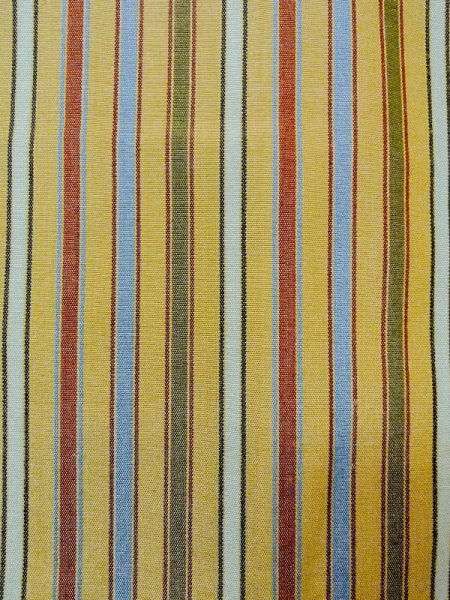 画像6: N0717B  女性用 羽織  シルク(正絹)   ベージュ, 縞 【中古】 【USED】 【リサイクル】 ★★☆☆☆ (6)