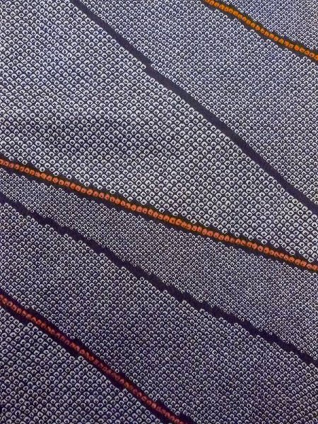 画像4: N0717C  女性用 羽織  化繊   黒, かのこ 【中古】 【USED】 【リサイクル】 ★★★☆☆ (4)