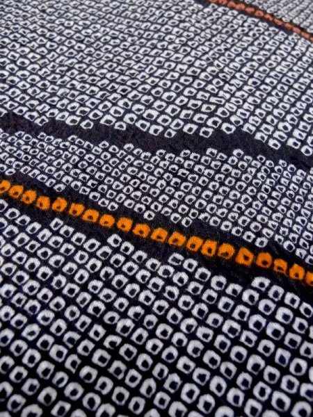 画像9: N0717C  女性用 羽織  化繊   黒, かのこ 【中古】 【USED】 【リサイクル】 ★★★☆☆ (9)