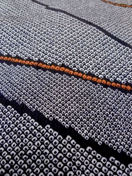 画像10: N0717C  女性用 羽織  化繊   黒, かのこ 【中古】 【USED】 【リサイクル】 ★★★☆☆ (10)