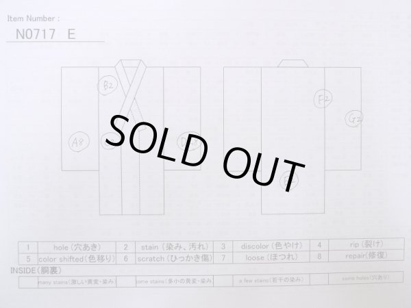 画像33: N0717E  女性用 振袖  シルク（正絹）   黒, ぼたん 【中古】 【USED】 【リサイクル】 ★★★☆☆ (33)