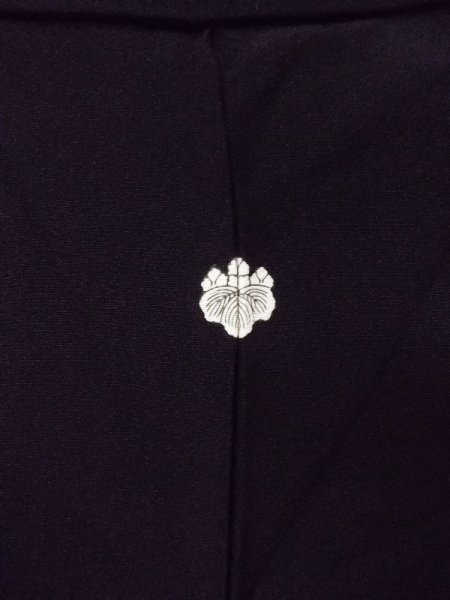 画像3: N0717L  女性用 喪服  シルク(正絹)   黒,  【中古】 【USED】 【リサイクル】 ★★★☆☆ (3)