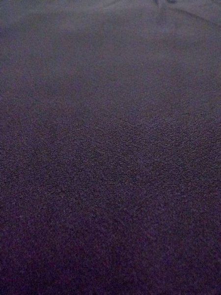 画像7: N0717L  女性用 喪服  シルク(正絹)   黒,  【中古】 【USED】 【リサイクル】 ★★★☆☆ (7)