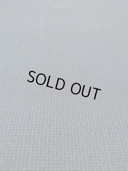 画像9: N0717W  男性用着物  シルク（正絹）  青み 黒, チェック柄 【中古】 【USED】 【リサイクル】 ★☆☆☆☆ (9)