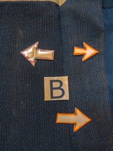 画像15: N0717W  男性用着物  シルク(正絹)  青み 黒, チェック柄 【中古】 【USED】 【リサイクル】 ★☆☆☆☆ (15)