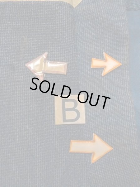 画像15: N0717W  男性用着物  シルク（正絹）  青み 黒, チェック柄 【中古】 【USED】 【リサイクル】 ★☆☆☆☆ (15)