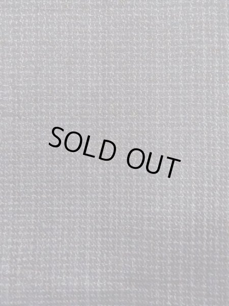 画像6: N0717Y Mint  男性用着物  シルク（正絹）   黒, チェック柄 【中古】 【USED】 【リサイクル】 ★★★★☆ (6)