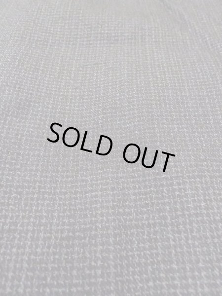 画像9: N0717Y Mint  男性用着物  シルク（正絹）   黒, チェック柄 【中古】 【USED】 【リサイクル】 ★★★★☆ (9)