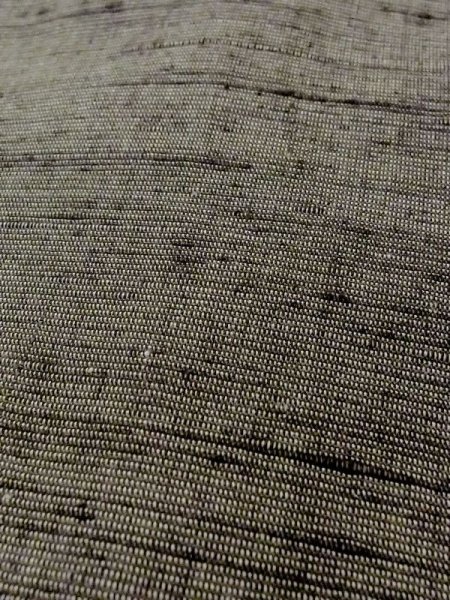 画像8: N0718A  男性用着物  シルク(正絹)   灰色, 縞 【中古】 【USED】 【リサイクル】 ★★☆☆☆ (8)