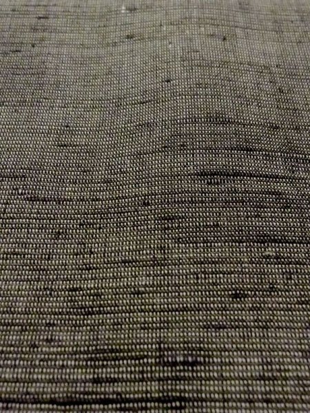 画像9: N0718A  男性用着物  シルク(正絹)   灰色, 縞 【中古】 【USED】 【リサイクル】 ★★☆☆☆ (9)