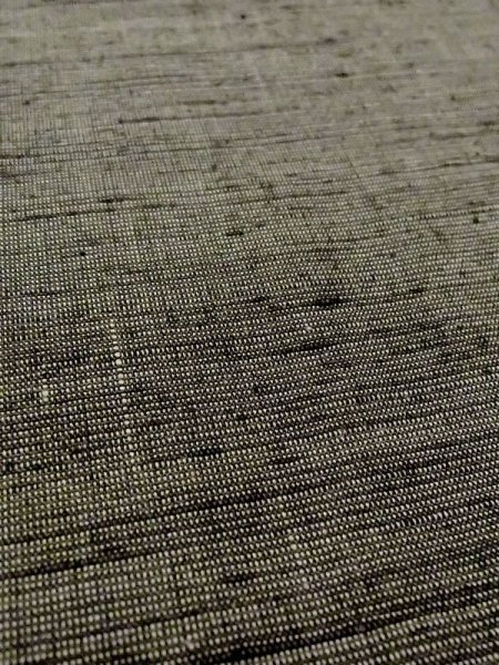 画像10: N0718A  男性用着物  シルク(正絹)   灰色, 縞 【中古】 【USED】 【リサイクル】 ★★☆☆☆ (10)