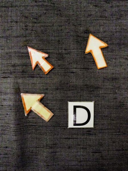 画像17: N0718A  男性用着物  シルク(正絹)   灰色, 縞 【中古】 【USED】 【リサイクル】 ★★☆☆☆ (17)