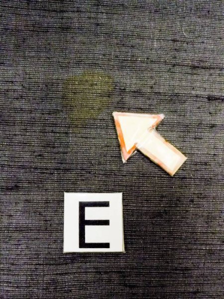 画像18: N0718A  男性用着物  シルク(正絹)   灰色, 縞 【中古】 【USED】 【リサイクル】 ★★☆☆☆ (18)