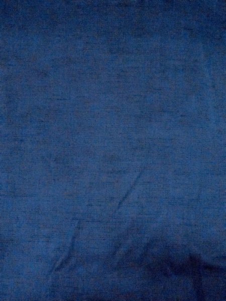 画像3: N0718B  男性用着物  シルク（正絹）  深い 青, 縞 【中古】 【USED】 【リサイクル】 ★★★☆☆ (3)