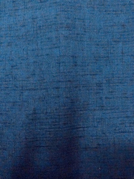 画像5: N0718B  男性用着物  シルク（正絹）  深い 青, 縞 【中古】 【USED】 【リサイクル】 ★★★☆☆ (5)